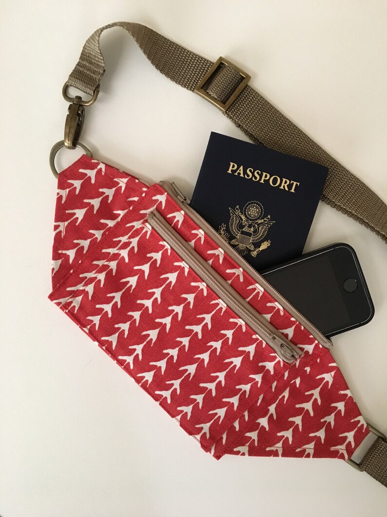 KiKiPak Belt Bag/Money Belt with RFID/Low profile small Fanny Etsy