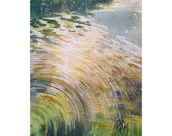 Water Reflection Art Etsy Water Reflection Art Etsy