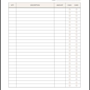 Simple Build Budget /  Budget Planner / Simple Budget Tracker