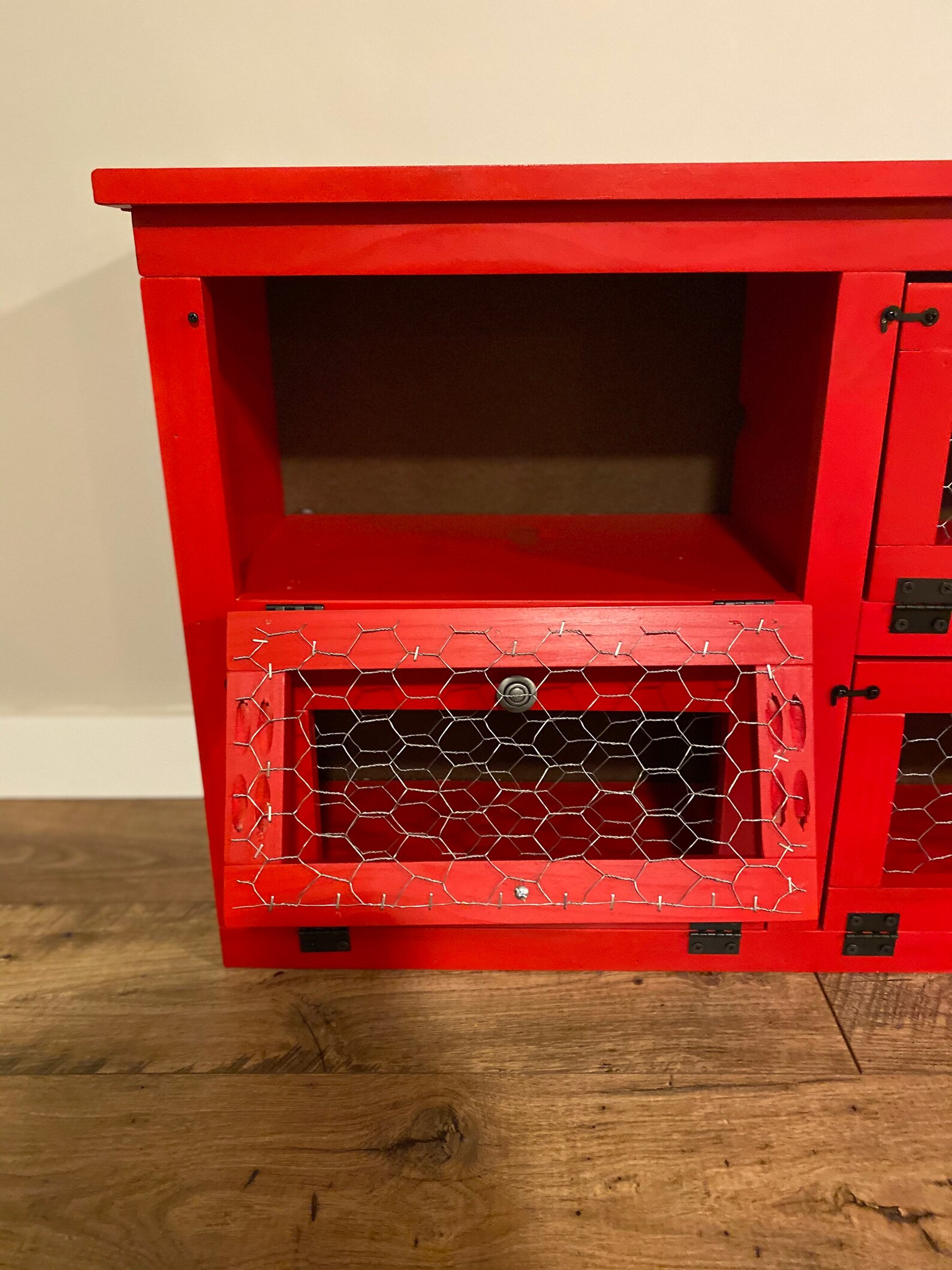 Vegetable Bin / Potato and Onion Bin / Primitive Bin/ Kitchen Etsy