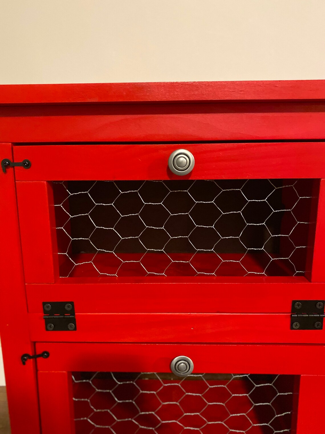 Vegetable Bin / Potato and Onion Bin / Primitive Bin/ Kitchen Etsy