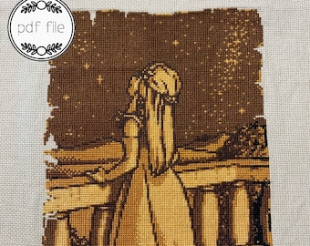 The Legend of Zelda Oracle of Ages Princess Zelda - Patrón de punto de cruz PDF - Descarga instantánea de archivo digital