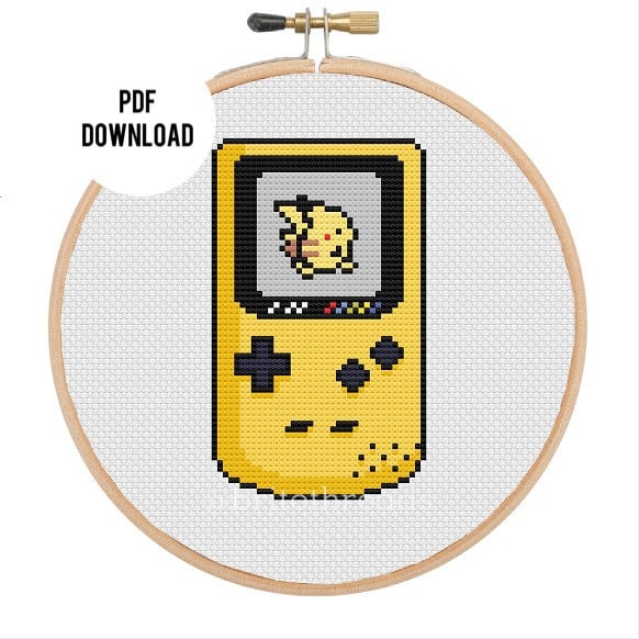 Gameboy Color Collection 7 Patterns for the Price of 5 - Etsy