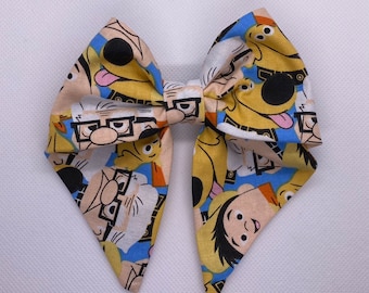 Pixar Pals | Up | 5 Inch Sailor Hair Bow | Hair Accessories | Nerd Gifts | Cosplay | Theme Parks | Conventions