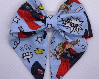 Marvel Comics Avengers / Thor / 5 Inch Sailor Hair Bow / Accesorios para el cabello / Regalos nerd / Cosplay / Parques temáticos / Convenciones
