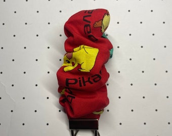Pokémon / Pikachu / Meowth / Eevee / Llavero Scrunchie de 4" / Regalos para jugadores