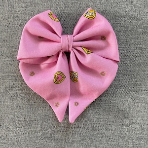 Barbie | Pink | 5 Inch Sailor Hair Bow | Hair Accessories | Nerd Gifts | Cosplay | Theme Parks | Conventions