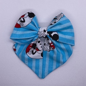 Disney | Mickey Mouse | 5 Inch Sailor Hair Bow | Hair Accessories | Nerd Gifts | Cosplay | Theme Parks | Conventions