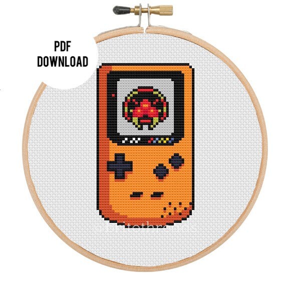Gameboy Color Collection 7 Patterns for the Price of 5 - Etsy