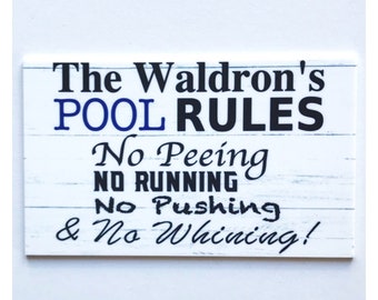 Funny Pool Rules - Etsy Australia Funny Pool Rules - Etsy Australia