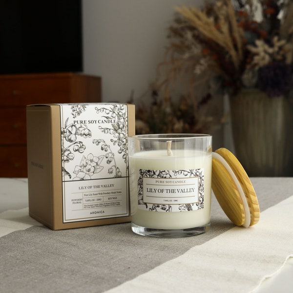 Lily of the Valley Candle Etsy