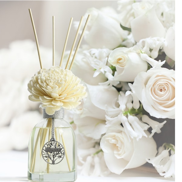 Sola Flower Diffuser| Reed Diffusers | Oil Diffusers | Scented Room Fragrance | Aromatherapy