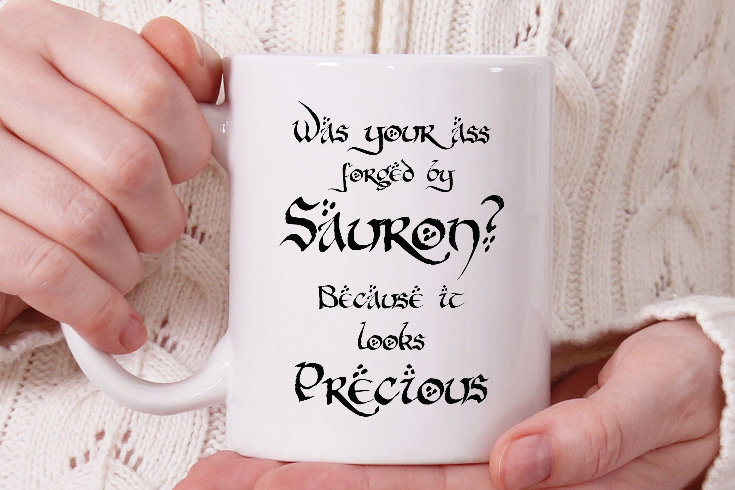 Tasse Et Mugs GENERIQUE Mug Le Seigneur Des Anneaux The One Ring 300 Ml