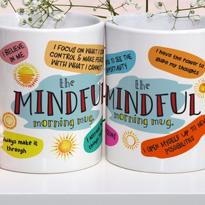 Mindful Morning Mug: Motivational Gift for Mom