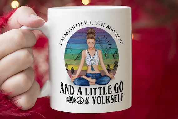 Im Mostly Peace, Love and Light Yoga Mug, Funny Yoga Mug, Gift for Yoga  Teacher, Yoga Lover Gifts, Coffee Mugs, Birthday Gift for Yogi -  Canada