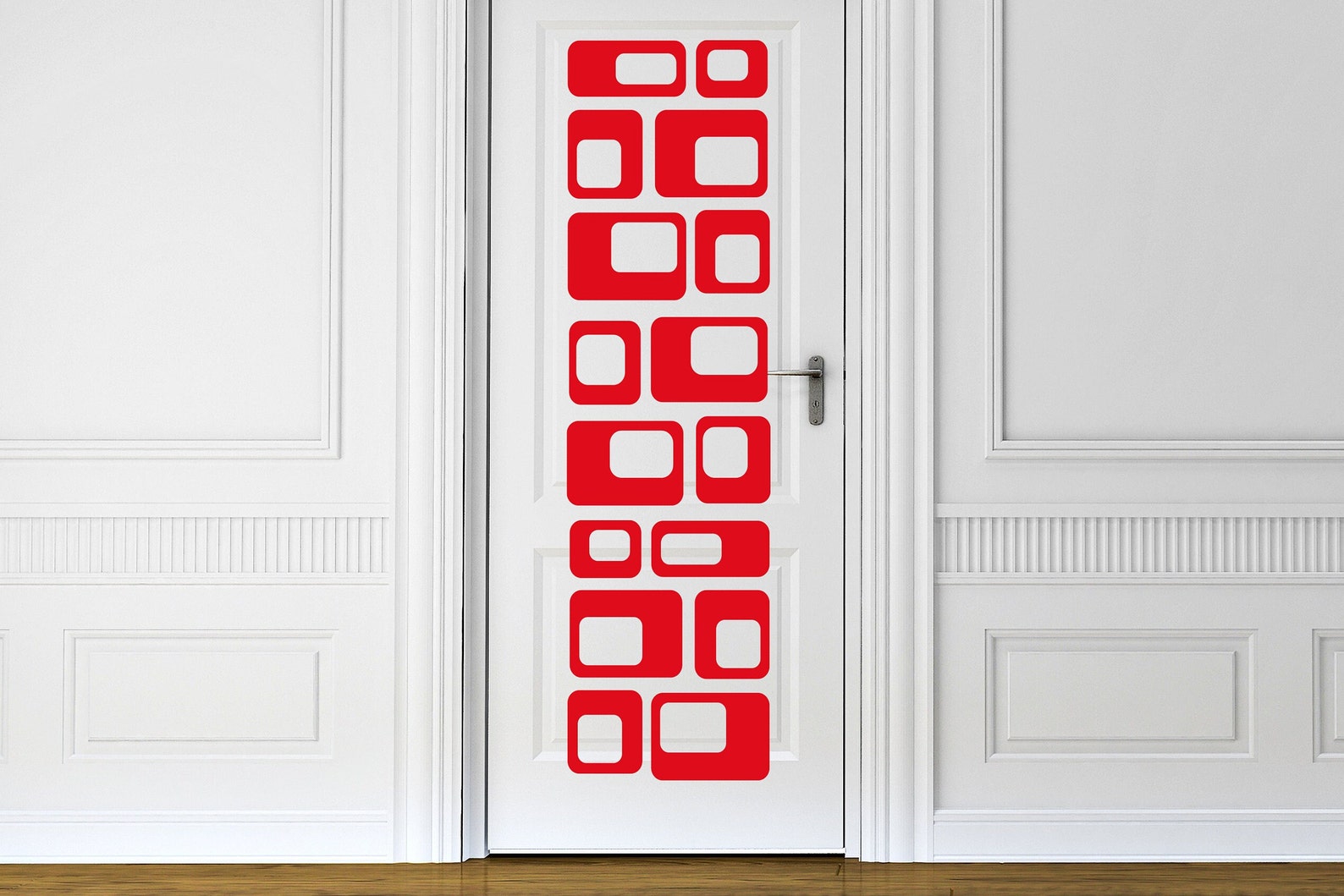 Retro Mid Century Modern Abstract Pattern Abstract Wall - Etsy