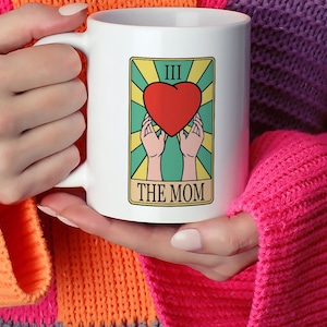 Custom Tarot Card Coffee Mug: Witchy Gift Mug
