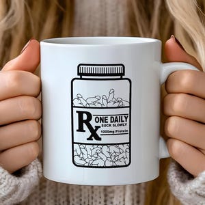 Grappige receptmok | Koffiekop met ondeugende humor | Gagcadeau van 11 oz voor volwassenen | Speels receptontwerp | Uniek cadeau-idee voor volwassenen
