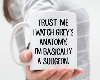 Trust Me, You’re My Person | Funny Anatomy Coffee Mug for Doctors and Nurses