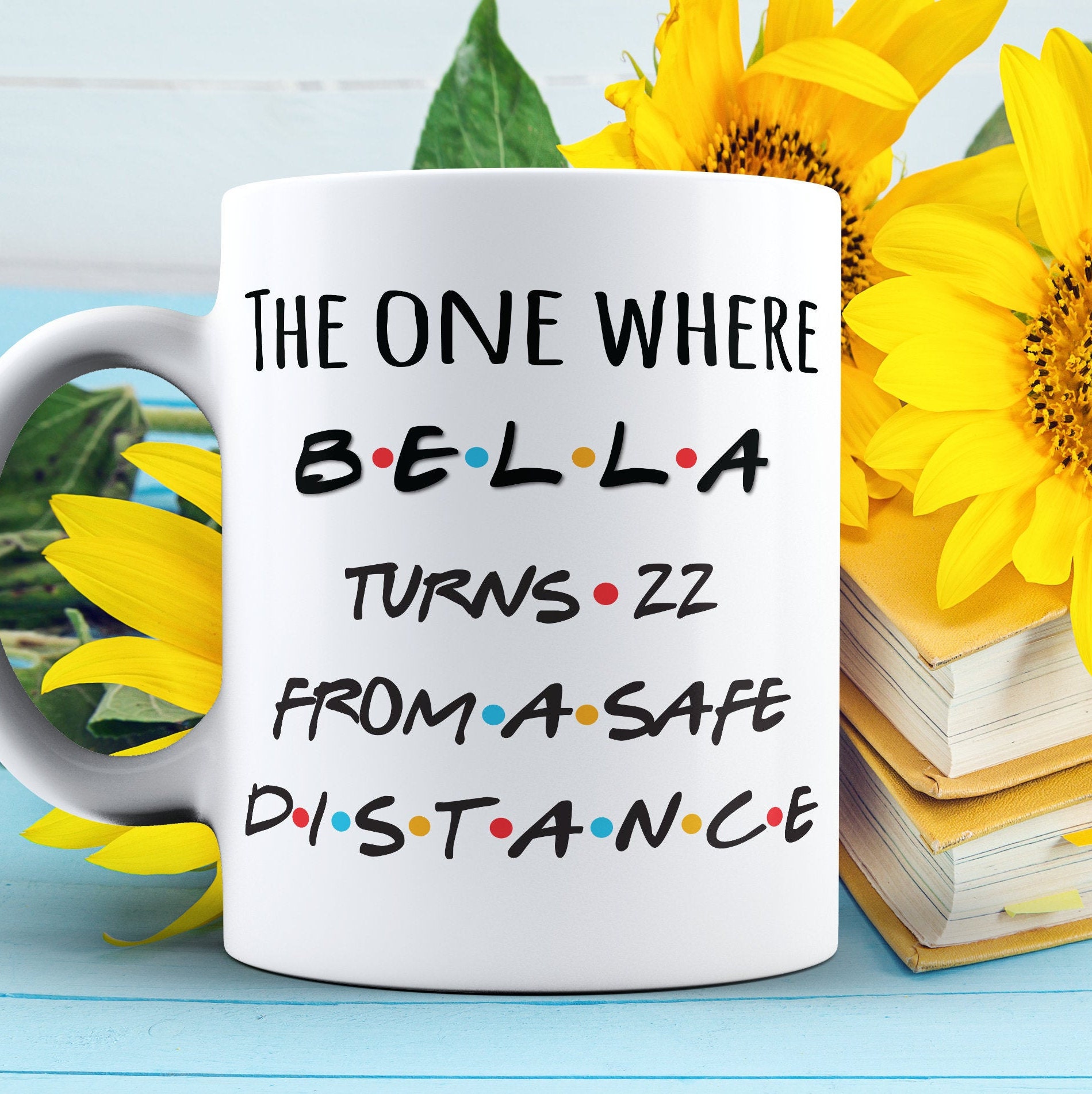 The One Where Birthday Gift Personalized Quarantine Birthday Etsy