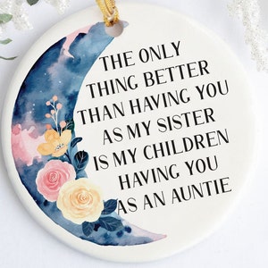Christmas Ornament, The Only Thing Better, Christmas Gift, Ceramic Ornament, Quote, Holiday Gift