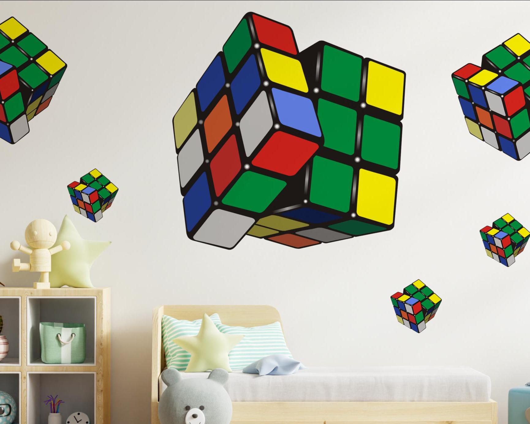 Rubik's Cube Original 3x3 - Puzzle Classique 7,6 Cm, Couleurs Assorties, Mécanisme Fluide, Tuiles Plastique, Dès 8 Ans