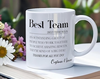 Personalized Team Definition Coffee Mug | Custom Name Gift