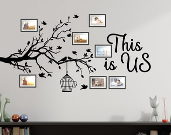 arbre généalogique sticker arbre sticker mural autocollant, c'est nous sticker mural autocollant décoration murale citation autocollant famille