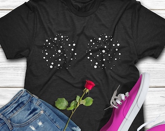 Funny Boobies Women's T-Shirt, Gag Gift
