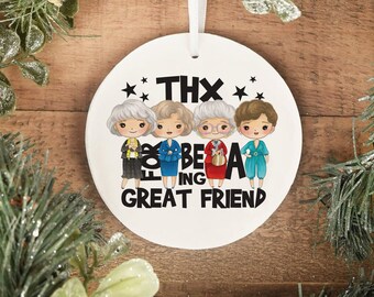 Ornamental, Bea Arthur, Golden Girls, Golden girls Ornament, Christmas Ornament