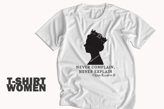 エリザベス2世女王Tシャツ：女性用おもしろ名言Tシャツ - Etsy 日本