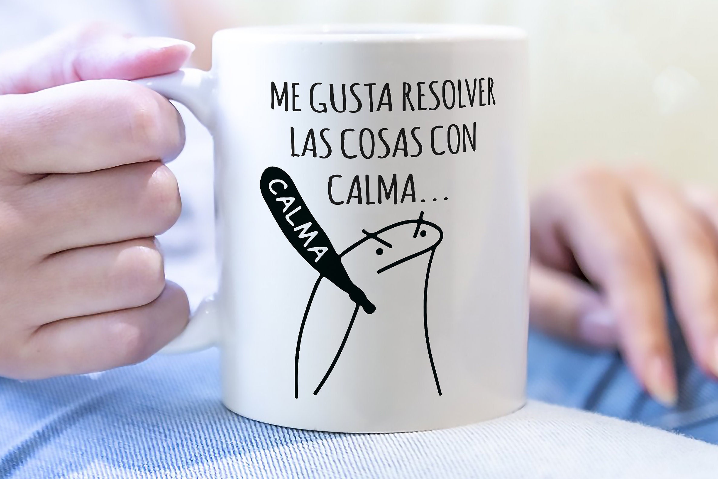 Me Gusta Resolver Las Cosas Con Calma Funny Mug Coffee Mug Etsy me-gusta-resolver-las-cosas-con-calma-funny-mug-coffee-mug-etsy