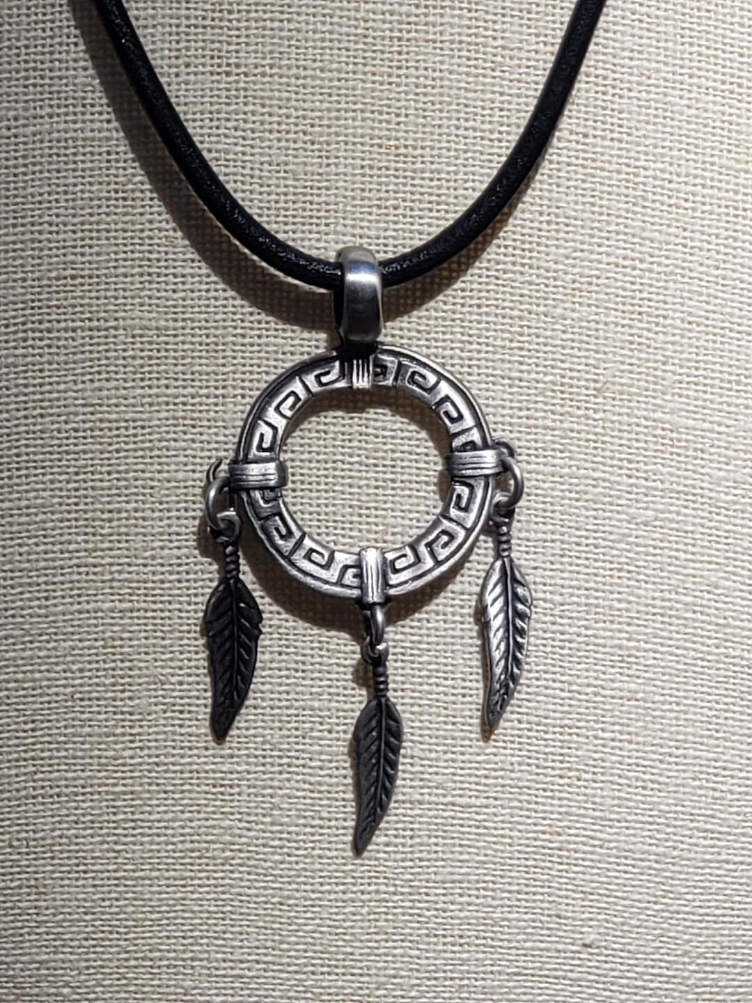 leather-pendant-necklace-etsy