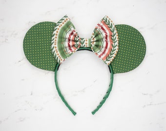 O Tannenbaum | Handmade Mouse Ears Headband | Very Merry Christmas