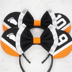 The Crow Team | The Volleyball Collection | Anime-Inspired | Handmade Mouse Ears | Ready to Ship
