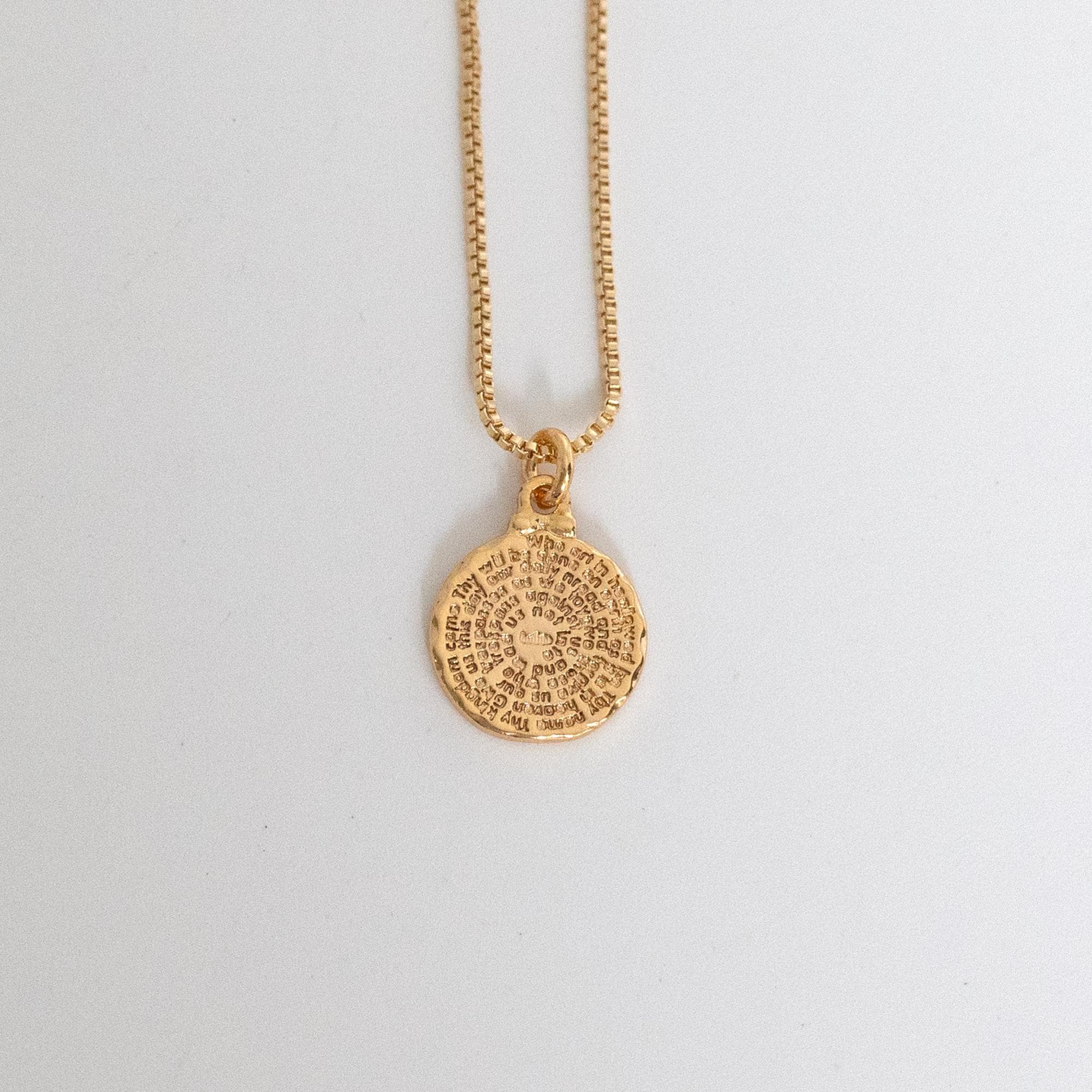 Ciondolo Icona Di Ges&ugrave; Cristo / Con Libro Del Vangelo / Perlina