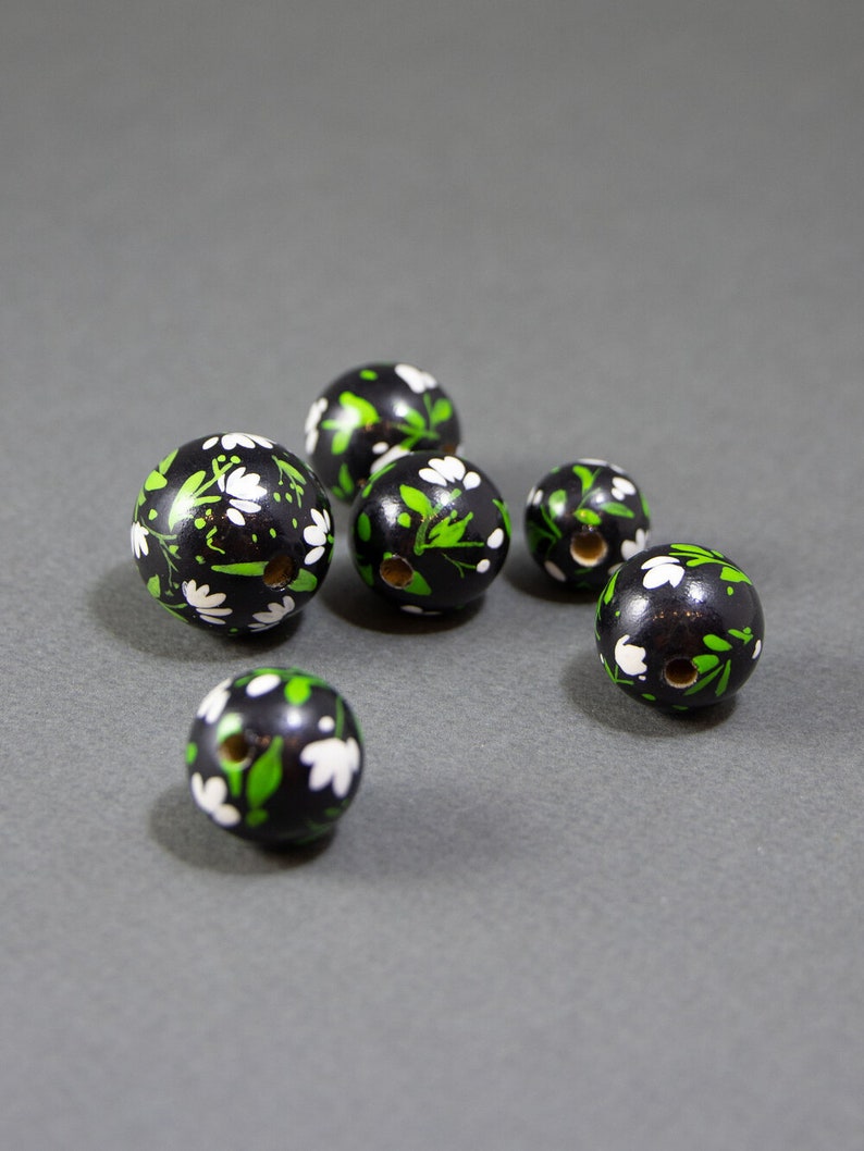Night Field Wooden Bead Wooden Materials Beads for Jewelry Making DIY Jewelry