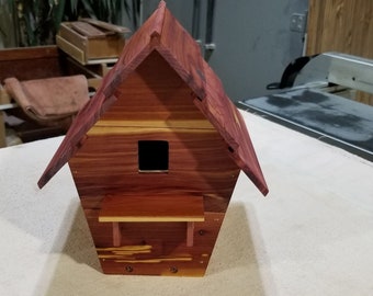 Cedar Birdhouse