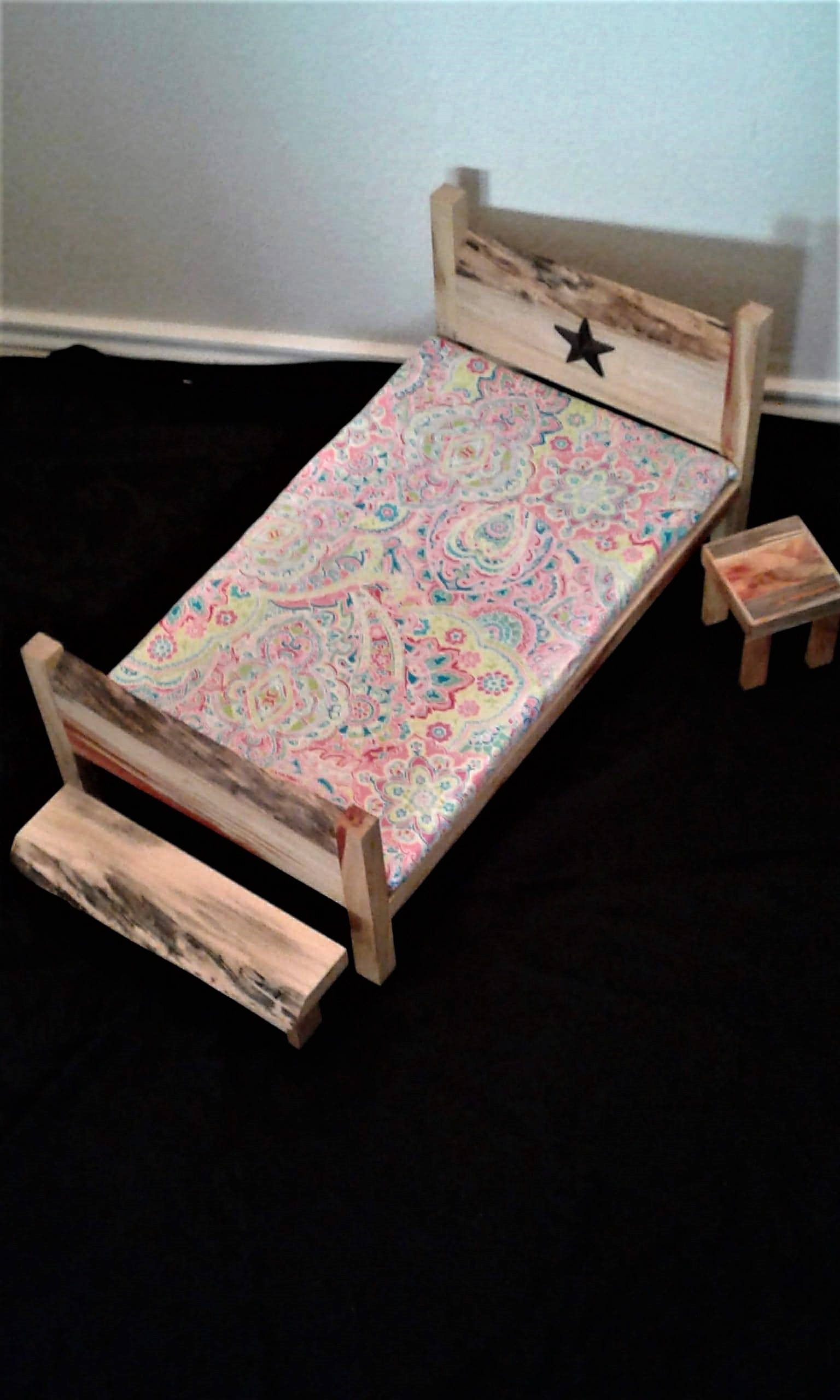 The American Girl Bedroom Set All Wood Hand Made