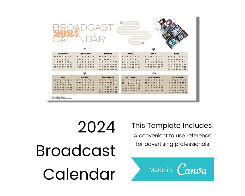 2025 Broadcast Calendar Wideorbit Elly Noelle