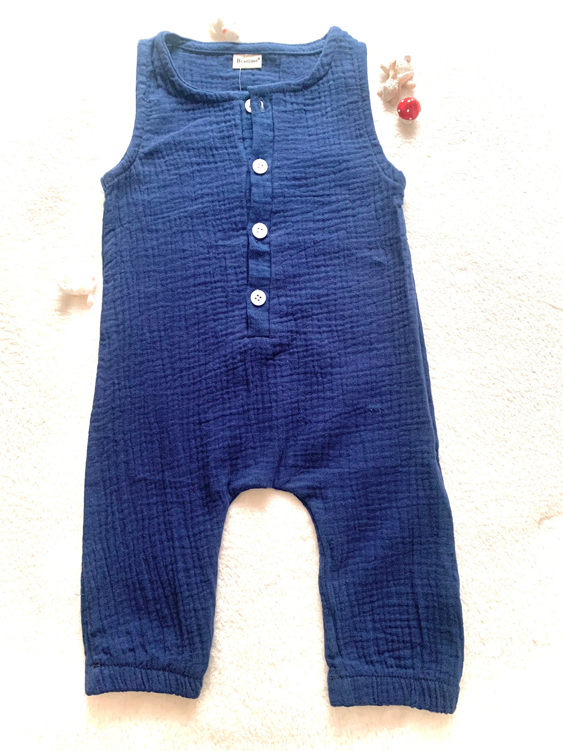 Summer Newborn Infant Baby Boys Girls Rompers Jumpsuits | Etsy