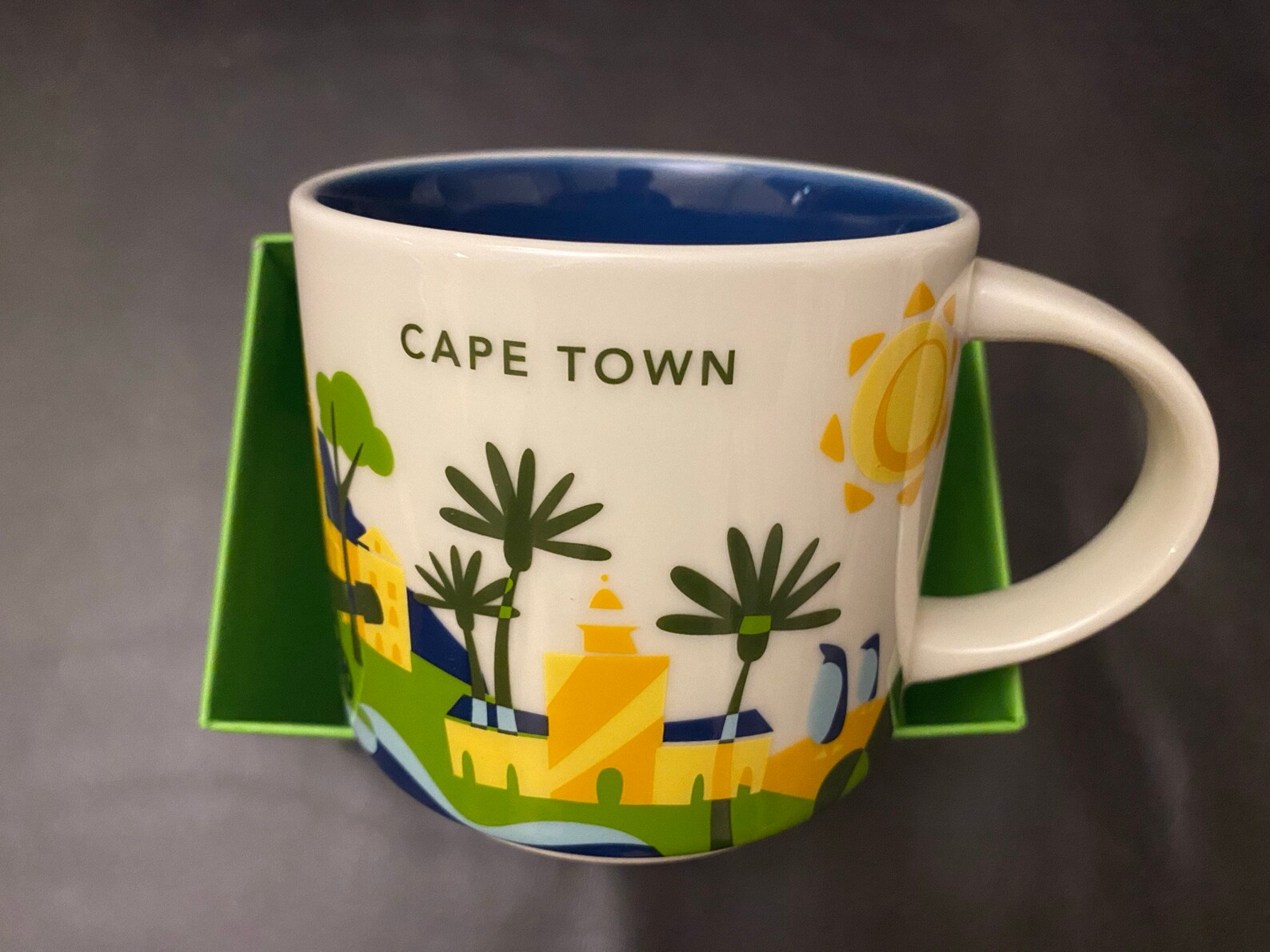 New Starbucks You Are Here Mug Cape Town South Africa 14 oz Etsy