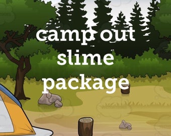 camp out slime package