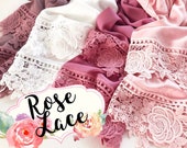 Bridesmaid Robes Lace Bridal Robe Bride Robe Bridal Party Robes Bridesmaid Gifts Cotton Robe Kimono Robe Lace Robe