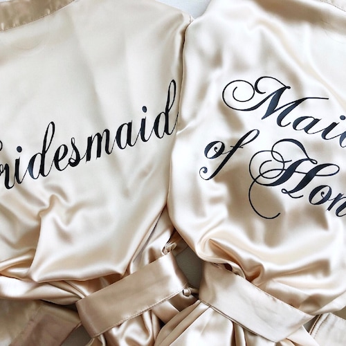 Bridesmaid Robes Set of 6 Bridal Party Robes Bridesmaid Etsy