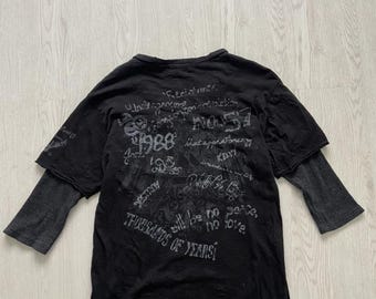 Archaic Affliction Motor Skull Wing Grunge Cyber Y2K Thermal Style
