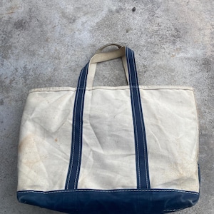 Vintage Llbean Tote Bag - Etsy