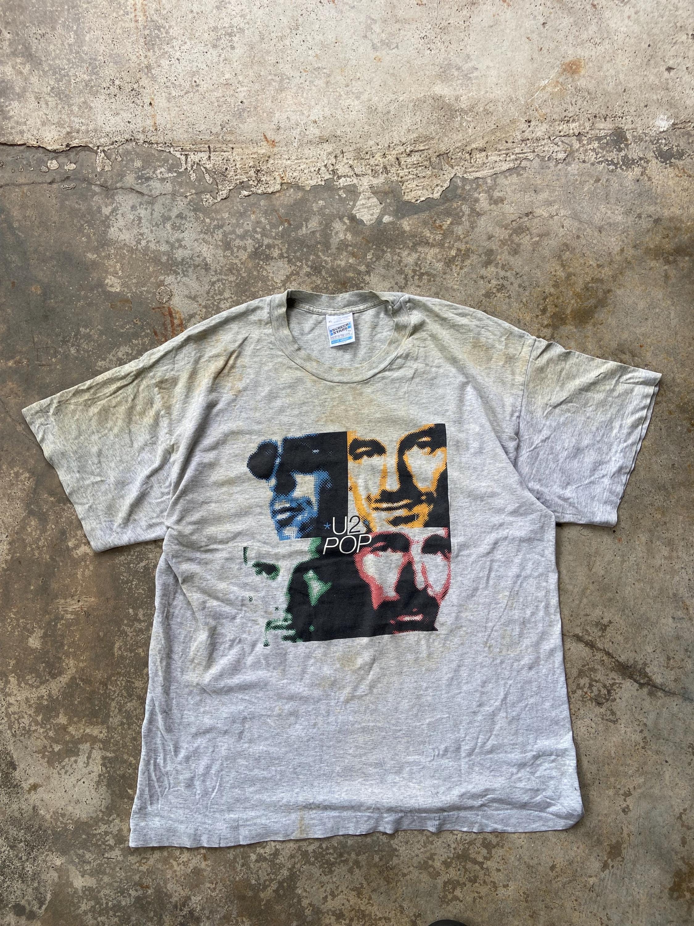 激レア03 80年代 U2 ヴィンテージ Tシャツ 80's U2 THE JOSHUA TREE TOUR 1987 Tshirt 80年代 ユーツー バンドT