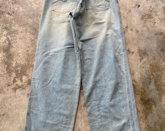 Pelle Pelle Baggy Jeans Size 34x34 | Y2K Loose Fit Denim Pants