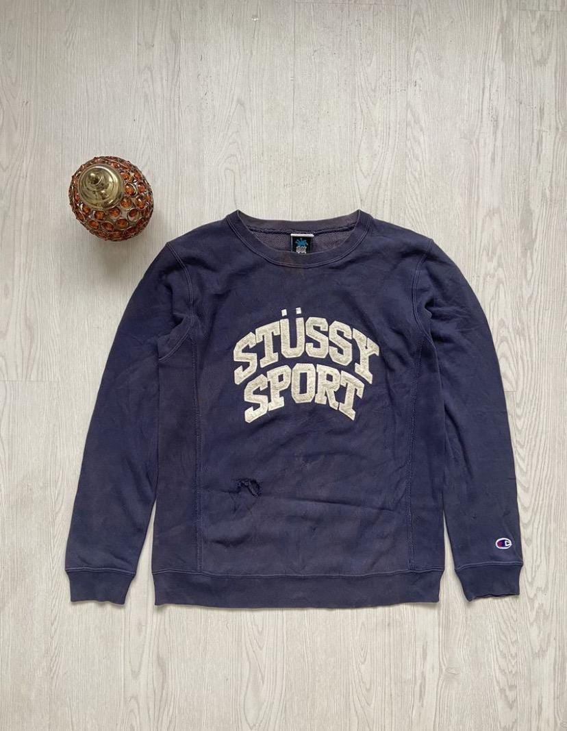 vintage 90s OLD StussySport 3/4七分袖 スウェット Vintage 90s